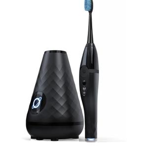 Clean UV Sanitizing Sonic Toothbrush and Cleaning Station, Electric Toothbrush, Dual Speed Setting, Black