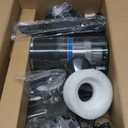 Cordless Vacuum Cleaner with Self-Standing, LED Screen Stick Vacuum Cleaners for Home, Lightweight Powerful Suction Vacuum, 6-in-1 Rechargeable Vacuum for Carpets, Pet Hair, Hardwood Floors (Black)