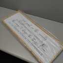 Comurdyo Bible Verse God Grant Me Prayer Wall Decor Art 32"×12" Large Serenity Prayer Sign Christ Religious Jesus Scripture for Simple Rustic Living Room Wood Framed Plaque Wall Hanging (Wood)