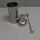 WPHUAW 24oz Cocktail Shaker Bar Set-Professional Margarita Mixer Drink Shaker and Measuring Jigger & Mixing Spoon Set Professional Stainless Steel Bar Tools Built-in Bartender Strainer for Martini Kit (3-piece)