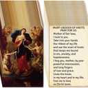 240pcs Mary Undoer of Knots Catholic Prayer Cards Religious Christian Gospel Tracts Bible Rosary Prayer Card for Evangelism Church Catholic Valentines Day (Mary Undoer of Knots)