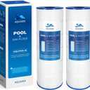AQUIVEX CX200XRE Pool Filter Cartridge, Compatible with Hayward SwimClear C200S, Hayward CX200XRE, CS200E, Pleatco PA200S, PA200S-EC, Unicel C-9442, 2 Pack