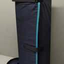 Dream On Me Zodiak Baby Playard, Breathable Mesh Sides, Soft Comfortable Mattress, Quick & Easy to Fold with Travel Carry Bag, Compact Space Saving Design - Navy