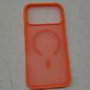 Silicone Case Compatible with iPhone 17 Pro (Orange)