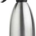 BIGWE Stainless Steel Olive Oil Sprayer Bottle, 17 Oz/500ml Sauce Vinegar Sprayer Dispenser, Water Sprayer Bottle,Kitchenware Tools for Cooking, Frying, BBQ and Grilling
