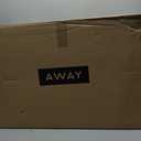 Away Medium Checked Luggage, Lightweight Hard Shell Suitcase with Spinner Wheels, Durable Rolling Luggage, TSA Lock, 26 Inch, Navy Blue
