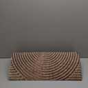 Heavy Duty Front Door Mat, Durable Entrance Rug, Anti-Slip, Geometric Pattern, Ultra Absorbent Carpet for Garage, Patio, High Traffic Areas, Easy to Clean Outdoor and Indoor Mat (Khaki)