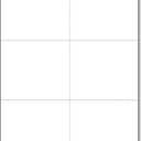 NextDayLabels - Laser Printer Blank Perforated Cards 6 up per Page, for School Registration, Flower Delivery, Wedding Response RSVP, Trip Tickets, ETC. (300 White Cards)