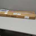 KES Brushed Gold Standing Towel Rack, 37"H, Heavy Marble Base, Bathroom