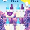 Febreze Plug In Air Freshener, Odor-Fighting Scented Oil Refill, Air Fresheners for Home and Bathroom and Kitchen, Long Lasting for Strong Odors, Twilight Lavender Scent, 0.87oz Refills, 4 Count