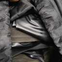 Car Air Mattress, Inflatable SUV Truck Camping Mattress for Back Seat, Thickened Travel Car Bed Sleeping Pad with Air Pump 2 Pillows (Dark Black)