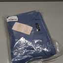 Okiwam Women's Long Sleeve Cropped Sweaters Casual Knit Pullover Tie Front Crew Neck Fall Outfits Fashion Clothes 2025(Size XL) Dark Blue