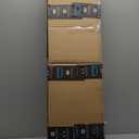 HIDBEA Window Privacy Film, Decorative Staic Cling Frosting Film, Heat Control UV Blocking Non-Adhesive Window Sticker for Home, Cross Pattern,35.4 X 78.7 Inches