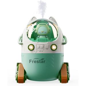 Mini USB Humidifier 220ml with LED Night Light, Small Cute Humidifier Bulit in Adorable Doll for Kids, Plant, Bedroom, Office, Desk, Babies Room, No Battery(Green-Huhu)