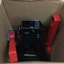 YATOINTO Jack Stands 3 Ton (6,600 LBs) with Double Pin Locking, Car Jack Stand 11.22"-16.54" Adjustable with Rubber Pads, Jack Stands for Trucks,Home,Garage, SUV, Pickup,Car,UTV/ATV,1 Pair (Black+Red)