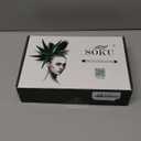 SOKU Braided Wigs for Black Women, 13 Inch Mini Twist Short Braided Wig 4x4 Lace Frontal Box Braid Wig Blonde Highlights Curly Braids Glueless Wigs for Daily Wearing