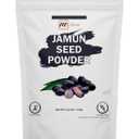 100% Natural Jamun Seed Powder | 0.22 LBS / 100 GMS | Eugenia Jambolana Powder for Skin and Health Care