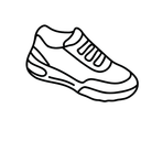 ZBY Black Shoes For Women 7 1/2