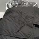 Genina Sectional Couch Covers for Dogs L Shaped Sofa Covers Chaise Lounge Cover Reversible Sofa Cover Sectional Furniture Protector for Pets, Kids (Black, X-Large)