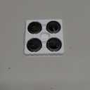 MiLi MiTag Bluetooth Tracker for Android, Smart Air Tracking Tag/Key Finder/Luggage Tracker/Item Locator for Google Find My Device (Find Hub) App, 4 Pack