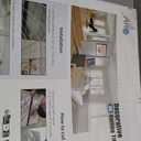 Art3d 12-Pack 2424 Inch PVC Waterproof Drop Ceiling Tiles for Home Dcor - 2x2 ft 3D Modern Ceiling Panel for Suspended Grid, White