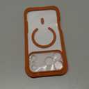 Diaclara Magnetic Designed for iPhone 17 Pro Max Case Full Body Bumper[Compatible with MagSafe] Military Drop Proof Cover with Built-in Touch Sensitive Anti-Scratch Screen Protector,Orange