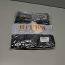 BTFBM Casual Fall Tops for Women 2025 Long Sleeves Solid Shirts Crew Neck Loose Fit Work T Shirt (M)