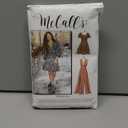 McCall's Patterns M7802E5 McCall's Women's Open Neckline Dress Sewing Patterns, Sizes 14-22, 14-16-18-20-22, White