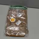 MULTIPLES Women's Cuffed Long Sleeves Scallop Neck Band Sweater Top (Brown)