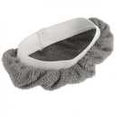 2 x 10 Pack Steam Mop Pads Compatible for Wagner Spraytech Bissell Steam Shot Comforday - Universal Reusable Washable Steam Cloth Accessories (Gray)