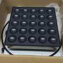 Commercial Mini Dutch Pancake Maker,25PCS Dorayaki Maker,Non-stick Dutch Poffertjes Grill,Stainless Steel Muffin Waffle Maker,Electric Hotcakes Machine for Breakfast,Snacks,Desserts