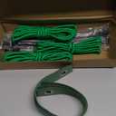 Heavy Duty Tree Stake Kit - Tree Stakes & Straps for Straightening Young Trees, Garden Tree Supports, 3pcs Metal Stakes, 3pcs Rope for Anchoring