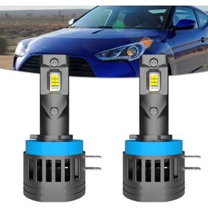 H11B Light Bulb Fit For Hyundai Santa Fe,Elantra,Sonata,Veloster,Turbo,Entourage,Genesis Coupe,Azera,H11B Low Beam,High Performance lights Combo,2 Pack