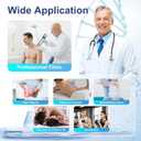 Shockwave Therapy Machine for Pain Relief, ESWT Shock Wave Therapy Device with 7 Massage Heads for Deep Tissue, Non-Invasive Pain-Free Muscle Relief for Back, Waist, Leg, Elbow, Neck, Shoulder and ED