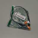 HomeSpot Noise Reduction Wireless Neckband Headphones with Qualcomm aptX HD, 27dB NRR, CVC Noise Cancelling Mic & Controls and 20H Playtime for Work Safety OSHA Compliant - Blue Wire Orange Earbuds