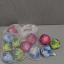 4E's Novelty 12 Pack - 3" Water Splash Balls Bomb - Water Absorbent Ball - Kids Pool Toys, Outdoor Water Fight Game Activity for Kids, Beach Pool Party Favors, Swimming Pool Floating Toy