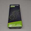 Cordless Electric Scissors: 4V Rechargeable Rotary Cardboard Cutter, 3000mAh Battery, with LED Light & Safety Lock, 2 Blades, Electric Box Cutter for Fabric Carpet Carton Plastic Leather Cloth (Green)