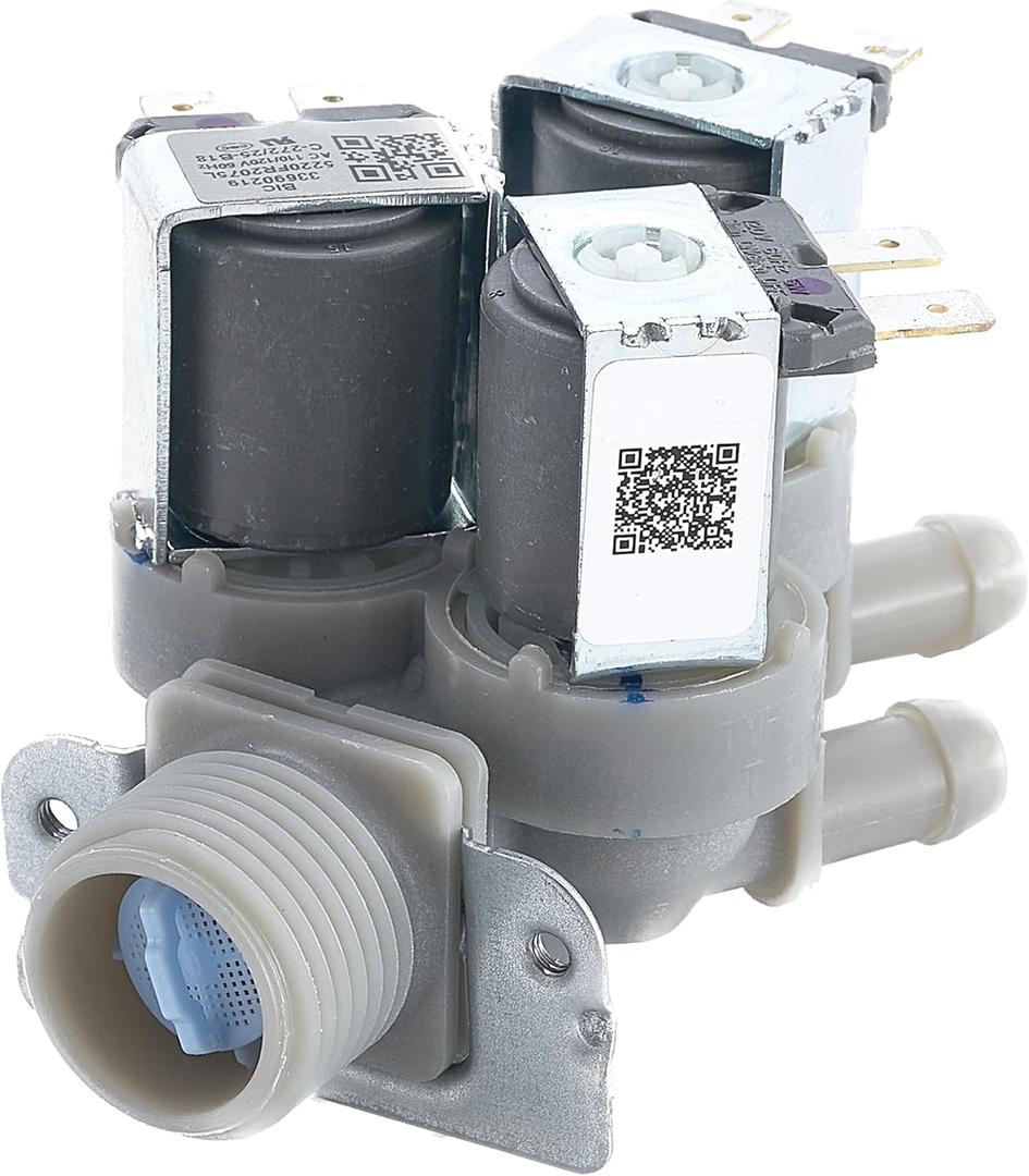 Upgraded 5220FR2075L 5221ER1003A Washer Cold Water Inlet Valve - fit for LG Kenmore Washing Machine Parts replaces 5220FR2075L 5221ER1003A 5221ER1003C 5221ER1003D 5221ER1003F By Sunniswi /