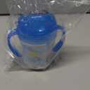 Dr. Brown's Milestones Soft Spout Sippy Cup with Handles, BPA-Free, Blue Tiger Hero (1 Pack)