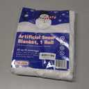 PREXTEX Artificial Snow Roll - Large Fluff for Christmas Village Displays, 94"x31" Tabletop Dcor, and Winter Wonderland Party Scenes - Thick White Blanket for Holiday Backdrops and Festive Decoration