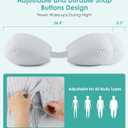 Pregnancy Pillow Cooling for Sleeping, Detachable and Adjustable Double-Sided Support Maternity Pillow Skin-Friendly for Pregnant Women Back, HIPS, Legs(30Slope Design Verified by Expectant Mothers)