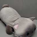 Finebee Weighted Siamese Cat Stuffed Animals, Cute Weighted Siamese Cat Plush, Soft Stuffed Weighted Plushie Pillow Gifts for Girls Boys(23.6" 3.1Lbs) (Large)