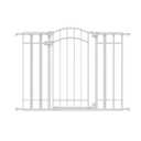 Ingenuity Decorative Extra Tall Baby Gate & Dog Gate, 28.5"-48" Wide, 36" Tall, Hardware or Pressure Mounted, Install on Top or Bottom of Stairs, Banister, or Doorway - White