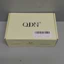 QDN Underwire Full Coverage Bra  Supportive, Comfortable Push Up Bra for Back Fat and Side Smoothing (34C, White)