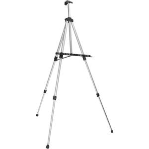 Adjustable Silver Metal Easel Collapsible Art Drawing Board Rack for Artists Display Stand