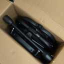 Pet Stroller for Small Dogs and Cats, One-Click Foldable Dog Stroller with Detachable Carrier & 3 Safety Tethers, Holds up to 33 lbs, Storage Basket & Cup Holder, Breathable Mesh, Black