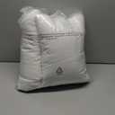 HYLEORY Queen Mattress Pad Quilted Fitted Mattress Protector Cooling Pillow Top Mattress Cover Breathable Fluffy Soft Mattress Topper with 8-21" Deep Pocket (White)