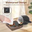 Smart Coffee Mug Warmer Imitation Wood Grain Candle Warmer Plate Safely Releases Scents Without a Flame Used as Candle Jar Warmer, Mug Warmer Cup Warmer Tea Warmer Desk Home Office