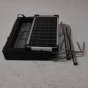 Solar Bug Zapper Outdoor, PhatroyYee Mosquito Zapper 4500V, Waterproof Portable Fly Zapper, Rechargeable Electric Mosquito Killer, Cordless Fly Insect Mosquitos Trap for Patio Yard Home Garden Camping (Black)