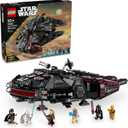 LEGO Star Wars The Dark Falcon Buildable Starship - Star Wars Toy Set for Boys and Girls - Collectible Millenium Falcon Toy with 6 Minifigures - Birthday Gift for Kids - 75389
